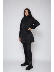 Steve Madden Parka w kolorze czarnym rozmiar: XL. Czarne parki Steve Madden, xl, bez kaptura. Za 173.99 zł.