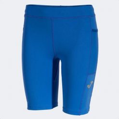 Legginsy Joma Elite X niebieskie do biegania. Niebieskie legginsy Joma, xs, bez wzorów, z materiału, z podwyższonym stanem, do biegania. Za 133.00 zł.