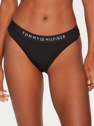 Tommy Hilfiger Figi klasyczne UW0UW05509 Czarny. Czarne figi TOMMY HILFIGER, xs, bez wzorów, z syntetyku. Za 59.99 zł.