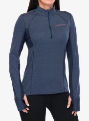Bluza do biegania damska La Sportiva Swift Long Sleeve. Niebieskie bluzy La Sportiva, s, bez wzorów, z materiału, bez kaptura. Za 362.99 zł.