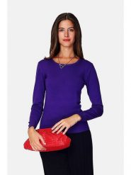 William de Faye Sweter w kolorze fioletowym rozmiar: 42. Różowe swetry William de Faye, bez wzorów, z kaszmiru, bez ramiączek. Za 113.99 zł.