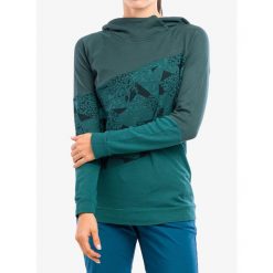 Bluza z kapturem damska E9 Aida. Zielone bluzy E9, m, bez wzorów, z kapturem. Za 293.99 zł.