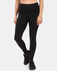 Damskie legginsy sportowe Kilpi ALEXO-W. Czarne legginsy sportowe Kilpi, l, bez wzorów, z elastanu, z podwyższonym stanem, do biegania. Za 189.67 zł.