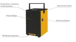 MASTER OSUSZACZ POWIETRZA DH732P 30L/24h. Nawilżacze powietrza Master. Za 3,255.99 zł.