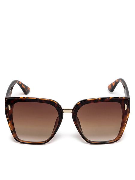 Jenny Fairy Okulary przeciwsłoneczne 4WF-020-SS24 Brązowy. Brązowe okulary przeciwsłoneczne Jenny Fairy, bez wzorów, z syntetyku. Za 39.99 zł.