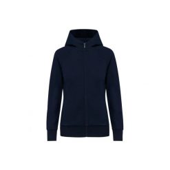 Bluza damska z kapturem Kariban Premium. Niebieskie bluzy KARIBAN, xl, bez wzorów, z bawełny, z kapturem. Za 245.00 zł.