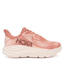 Buty do biegania Hoka. Czerwone obuwie sportowe HOKA, bez zapięcia, do biegania. Za 719.99 zł.