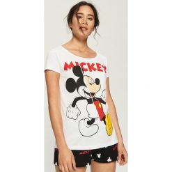 Dwuczęściowa piżama z nadrukiem Mickey Mouse - Biały. Białe piżamy Sinsay, z motywem z bajki. Za 49.99 zł.