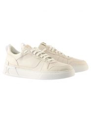 Högl Skórzane sneakersy "Mac" w kolorze kremowym rozmiar: 37. Brązowe trampki Högl, bez wzorów, bez zapięcia. Za 294.28 zł.