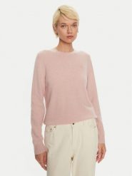 Tommy Hilfiger Sweter WW0WW43202 Różowy Regular Fit. Czerwone swetry TOMMY HILFIGER, xs, bez wzorów, z kaszmiru, bez ramiączek. Za 579.99 zł.
