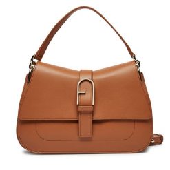 Torebka Furla. Brązowe torebki klasyczne Furla, bez wzorów, bez dodatków. Za 1,229.00 zł.