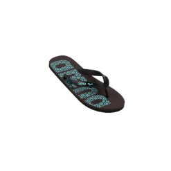 Japonki Arena Flip Flop. Brązowe klapki Arena, bez wzorów, bez obcasa. Za 68.99 zł.