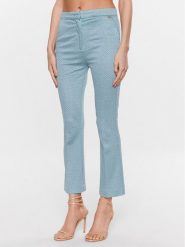 Liu Jo Spodnie materiałowe CA3409 J1919 Niebieski Regular Fit. Niebieskie spodnie materiałowe Liu Jo, bez wzorów, z materiału. Za 429.99 zł.