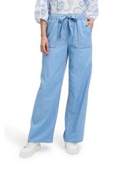 BETTY & CO Spodnie w kolorze błękitnym rozmiar: 38. Niebieskie spodnie materiałowe Betty & Co, bez wzorów, z materiału. Za 124.95 zł.