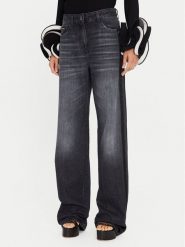 Elisabetta Franchi Jeansy PJ-76I-46E2-V320 Czarny Regular Fit. Czarne jeansy Elisabetta Franchi, bez wzorów. Za 1,999.00 zł.