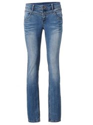 Heine Dżinsy - Slim fit - w kolorze niebieskim rozmiar: 36. Niebieskie jeansy Heine, bez wzorów. Za 105.63 zł.