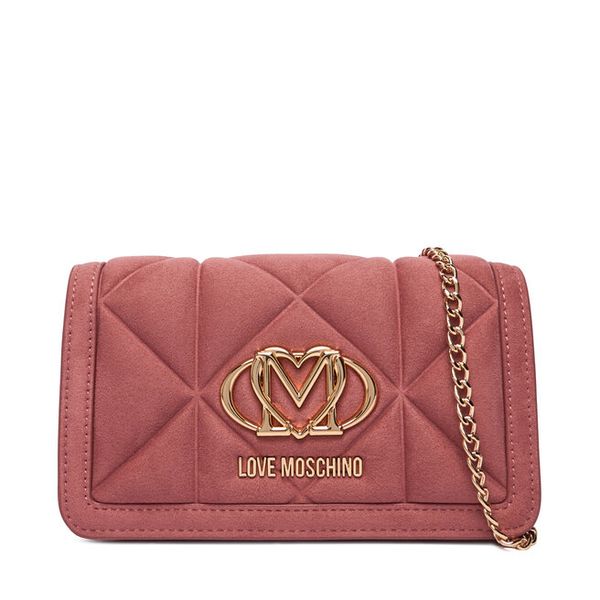 Torebka LOVE MOSCHINO. Czerwone torebki klasyczne Love Moschino, bez wzorów, bez dodatków. Za 509.99 zł.