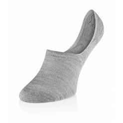 Skarpetki stopki unisex Brubeck Merino Wool. Szare skarpety Brubeck, bez wzorów, z elastanu. Za 24.99 zł.