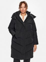 Calvin Klein Płaszcz zimowy Modern K20K204690 Czarny Regular Fit. Czarne płaszcze Calvin Klein, na zimę, xl, bez wzorów, z syntetyku, bez kaptura. Za 879.99 zł.