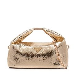 Torebka Guess. Żółte torebki klasyczne Guess, z aplikacjami, bez dodatków. Za 544.99 zł.