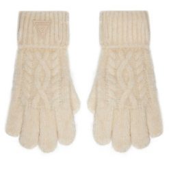 Rękawiczki Damskie Guess. Rękawiczki Guess, z aplikacjami, z dzianiny. Za 199.99 zł.