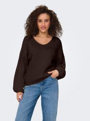 JDY Sweter w kolorze brązowym rozmiar: XS. Brązowe swetry JDY, xs, bez wzorów, bez ramiączek. Za 129.95 zł.