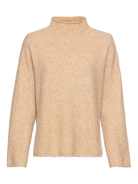 Camel Active Sweter w kolorze brzoskwiniowym rozmiar: M. Pomarańczowe swetry Camel Active, m, bez wzorów, bez ramiączek. Za 192.33 zł.