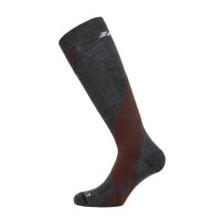 Skarpetki narciarskie Zanier Alpine Socks. Brązowe skarpety Zanier, bez wzorów. Za 111.99 zł.