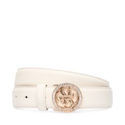 Pasek Damski Guess. Białe paski Guess, z aplikacjami. Za 289.99 zł.