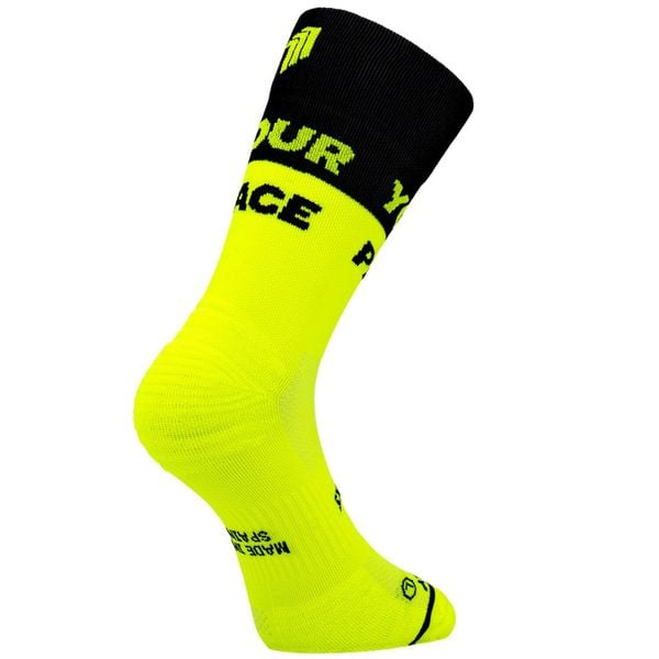 RACE PACE BLACK - SKARPETKI DO BIEGANIA. Czarne skarpety SPORCKS, bez wzorów, z nylonu. Za 156.00 zł.