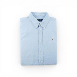 Second life - Koszula damska Polo Ralph Lauren uniwersalna - Jak nowy. Niebieskie koszule RALPH LAUREN, l, bez wzorów, z materiału, eleganckie, bez kołnierzyka, bez ramiączek. Za 170.36 zł.