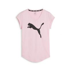 Koszulka sportowa damska Train Favorite Heather Cat. Czerwone koszulki sportowe Puma, bez wzorów, bez ramiączek. Za 91.99 zł.