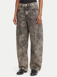 Calvin Klein Jeans Jeansy LV047H745G Brązowy Barrel Fit. Brązowe jeansy Calvin Klein Jeans, bez wzorów. Za 649.99 zł.