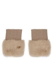 Guess Rękawiczki Damskie AW5208 POL02 Écru. Rękawiczki Guess, z aplikacjami, z dzianiny. Za 199.99 zł.