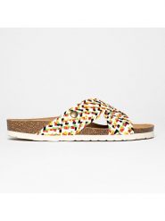 BAYTON Klapki "Elche" ze wzorem rozmiar: 39. Klapki Bayton, bez wzorów, z otwartym noskiem, bez obcasa. Za 91.56 zł.