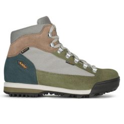 Buty trekkingowe dla dorosłych Aku Ultra Light Original Gore-Tex Vibram. Zielone trekkingi Aku, z gore-texu, wspinaczkowe. Za 535.70 zł.