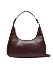Calvin Klein Torebka LV04F3298G Bordowy. Czerwone torebki klasyczne Calvin Klein, bez wzorów, ze skóry, bez dodatków. Za 559.99 zł.