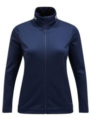 Bluza Peak Performance damska Rider Tech Zip Jacket granatowa. Niebieskie bluzy Peak Performance, l, bez wzorów, z tkaniny, bez kaptura. Za 619.00 zł.