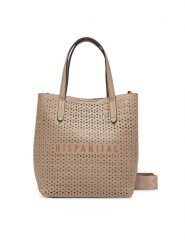 Hispanitas Torebka BV253972 Beżowy. Brązowe torebki klasyczne Hispanitas, bez wzorów, ze skóry, bez dodatków. Za 459.99 zł.