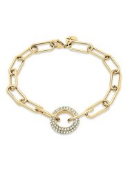 Tamaris Bransoletka z cyrkoniami rozmiar: onesize. Bransoletki Tamaris, z cyrkonią, ze stali. Za 130.99 zł.