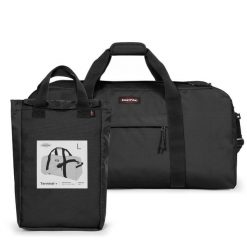Torba podróżna Eastpak Terminal Plus. Czarne torby na ramię Eastpak, bez wzorów, z materiału, na ramię, bez dodatków. Za 341.35 zł.