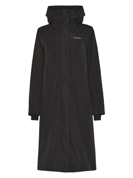 Didriksons Parka "Selina" w kolorze czarnym rozmiar: 36. Czarne parki Didriksons, bez kaptura. Za 408.03 zł.