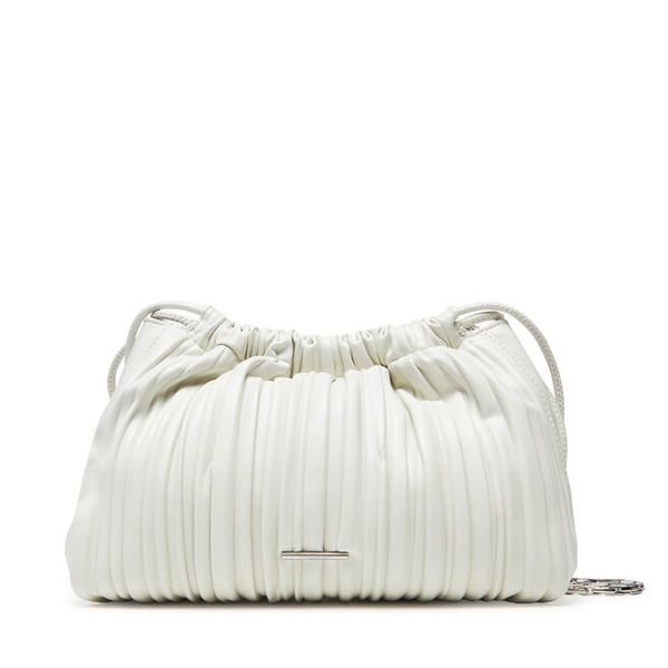 Torebka Calvin Klein. Białe torebki klasyczne Calvin Klein, bez wzorów, bez dodatków. Za 299.99 zł.