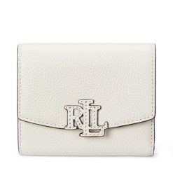 Mały Portfel Damski LAUREN RALPH LAUREN. Białe portfele Lauren Ralph Lauren, bez wzorów. Za 359.99 zł.