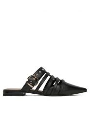 PINKO Klapki Gianira 17 SD0267 P003 Czarny. Czarne klapki Pinko, bez wzorów, ze skóry, bez obcasa. Za 819.99 zł.
