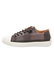 Think! Skórzane sneakersy "Turna" w kolorze antracytowym rozmiar: 41,5. Czarne trampki Think!, bez wzorów, bez zapięcia. Za 237.17 zł.
