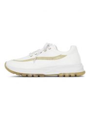 Ilse Jacobsen Sneakersy w kolorze złoto-białym rozmiar: 38. Białe trampki Ilse Jacobsen, bez wzorów, bez zapięcia. Za 148.61 zł.