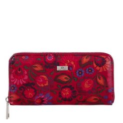 Czerwony Portfel Damski Skórzany BajuBaj – Kolorowa Elegancja i Praktyczny Styl w Jednym PD090s169. Czerwone portfele bez wzorów, ze skóry. Za 161.50 zł.