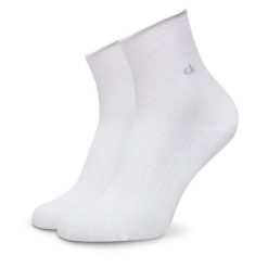 Skarpety wysokie damskie Calvin Klein. Białe skarpety Calvin Klein, bez wzorów. Za 69.99 zł.