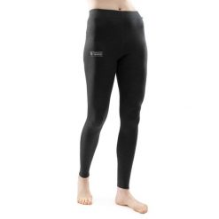 Damskie legginsy termoaktywne do sportów zimowych z wełny Ultimate Mus. Czarne bielizna sportowa SIROKO, bez wzorów, z wełny. W wyprzedaży za 212.00 zł.